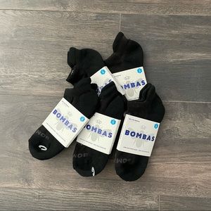 LOT NWT Bombas Ankle Performance Socks, Size Small, 5 Pairs